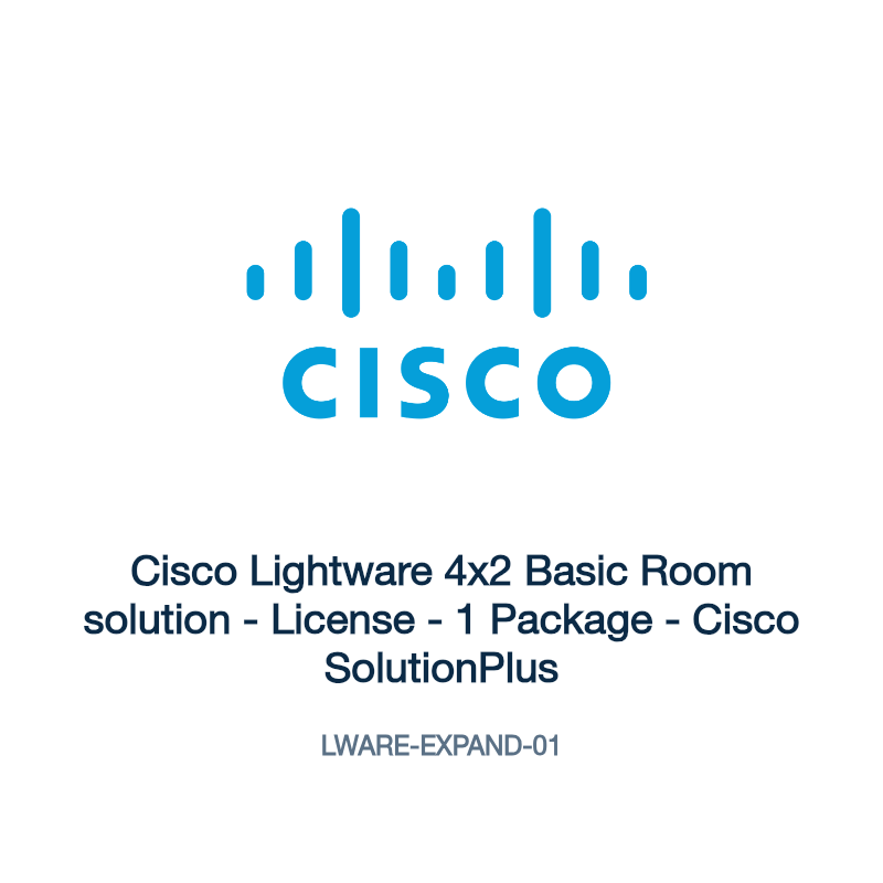 LWARE-EXPAND-01: Cisco Lightware 4x2 Basic Room solution
