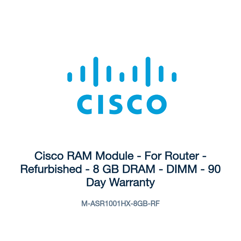 M-ASR1001HX-8GB-RF: Cisco RAM Module