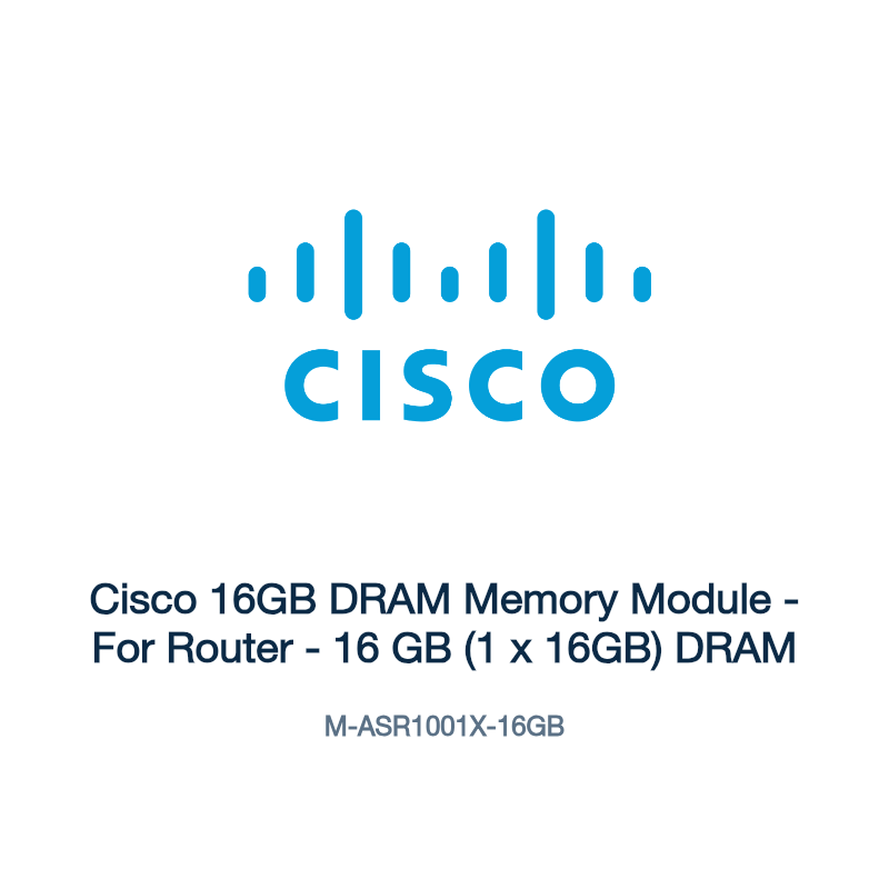 M-ASR1001X-16GB: Cisco 16GB DRAM Memory Module