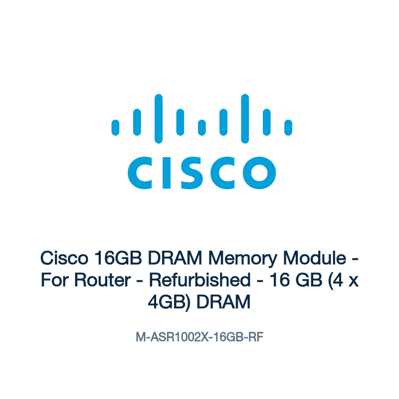 M-ASR1002X-16GB-RF: Cisco 16GB DRAM Memory Module