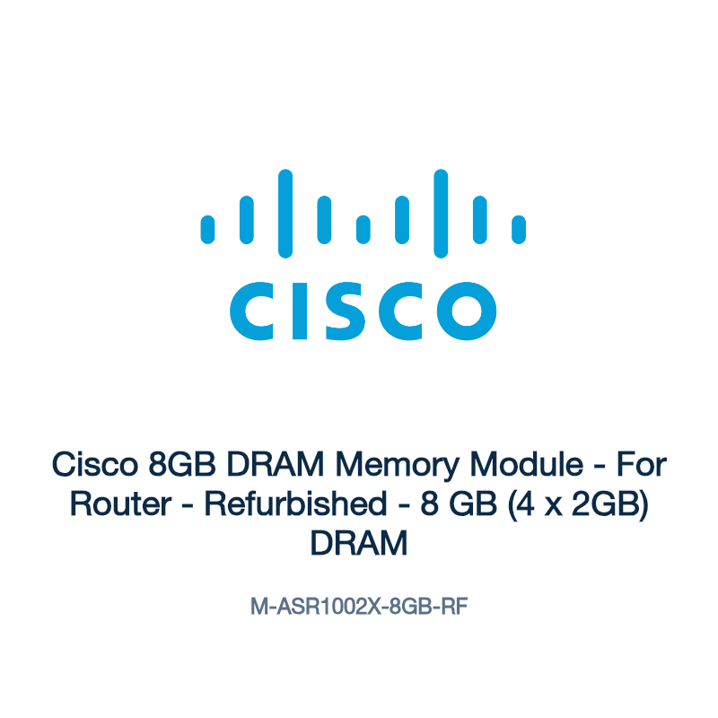 M-ASR1002X-8GB-RF: Cisco 8GB DRAM Memory Module