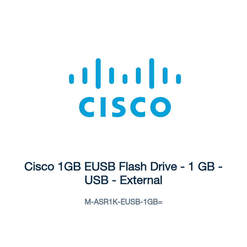 M-ASR1K-EUSB-1GB=: Cisco 1GB EUSB Flash Drive