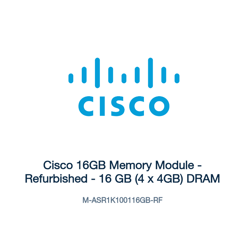 M-ASR1K100116GB-RF: Cisco 16GB Memory Module