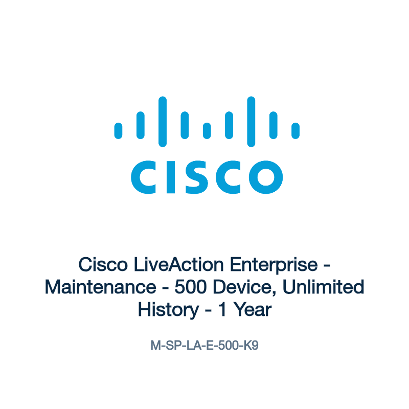 M-SP-LA-E-500-K9: Cisco LiveAction Enterprise