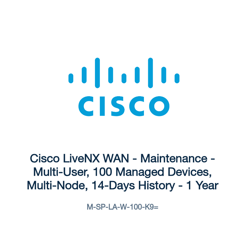 M-SP-LA-W-100-K9=: Cisco LiveNX WAN
