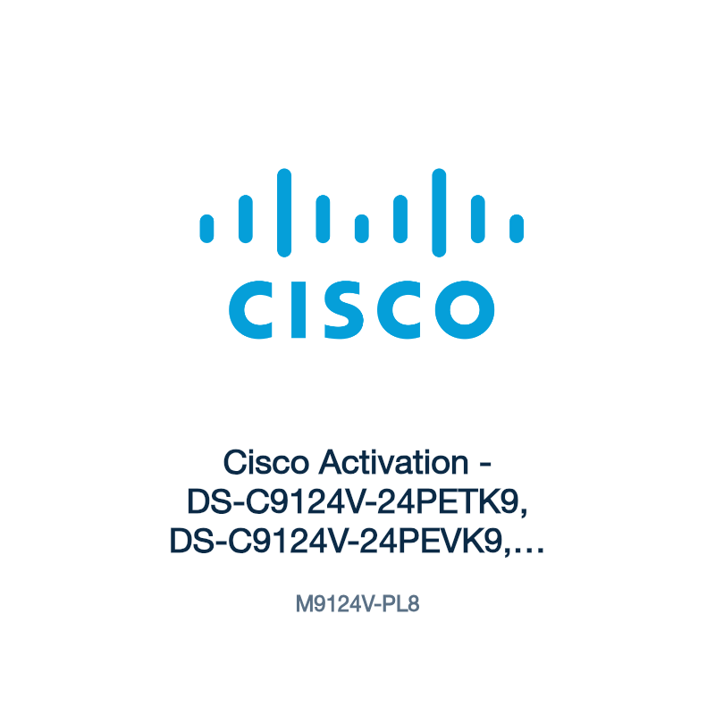 M9124V-PL8: Cisco Activation