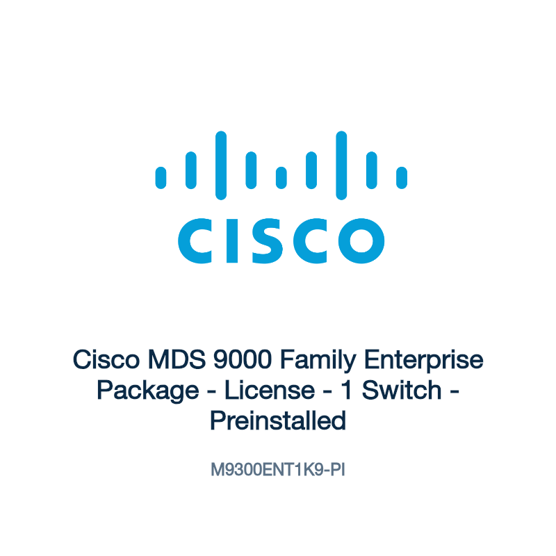 M9300ENT1K9-PI: Cisco MDS 9000 Family Enterprise Package