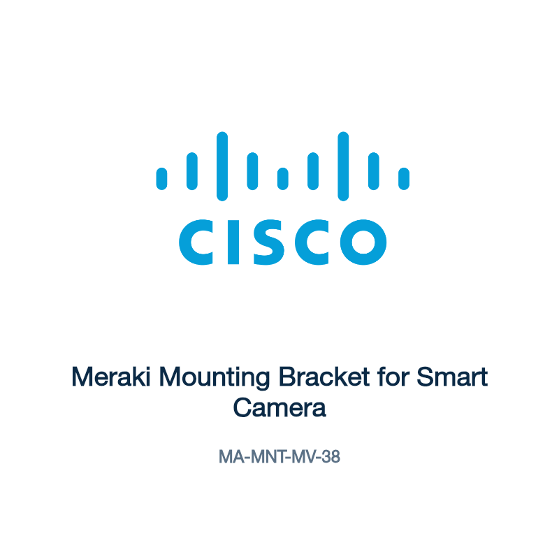 MA-MNT-MV-38: Meraki Mounting Bracket for Smart Camera