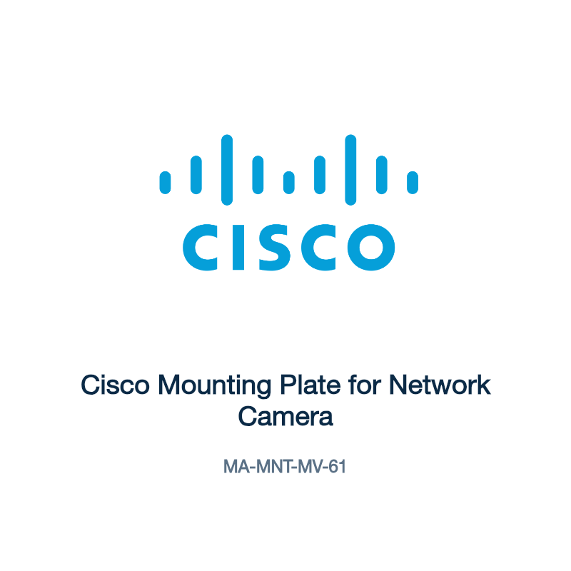 MA-MNT-MV-61: Cisco Mounting Plate for Network Camera