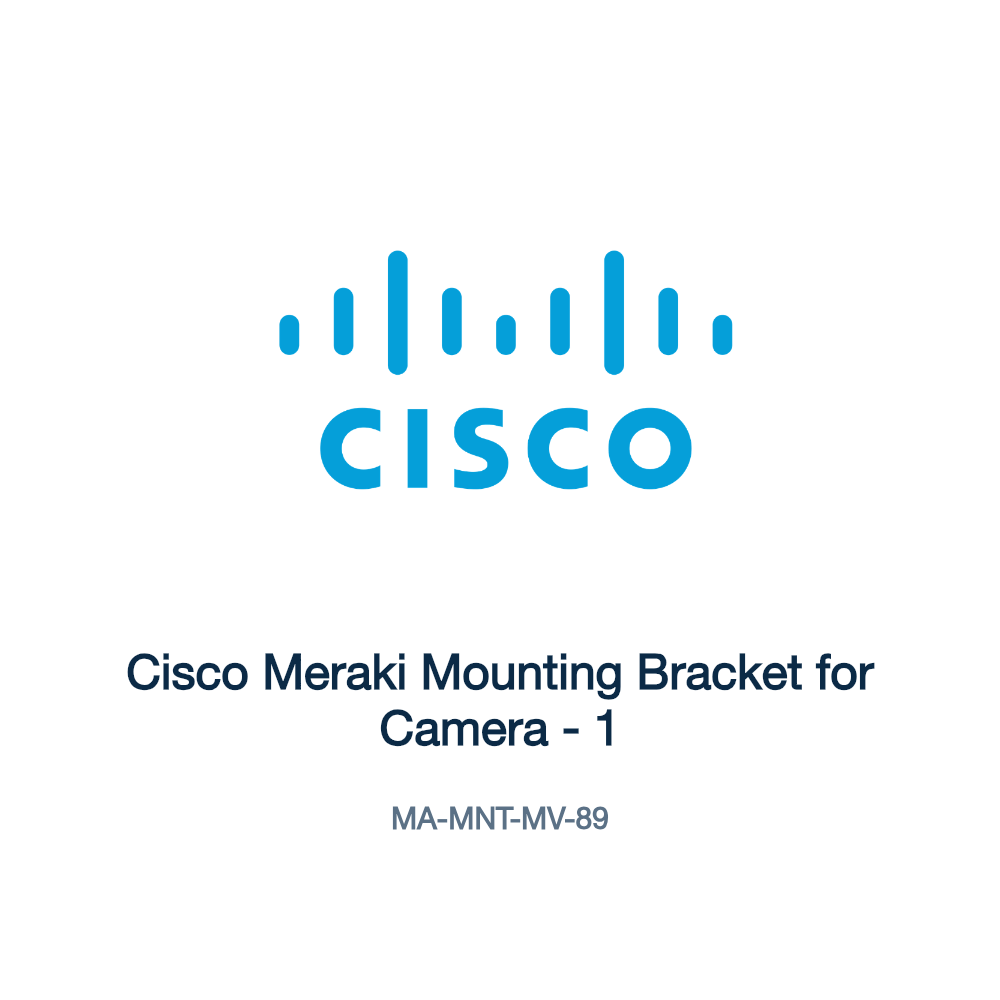 MA-MNT-MV-89: Cisco Meraki Mounting Bracket for Camera