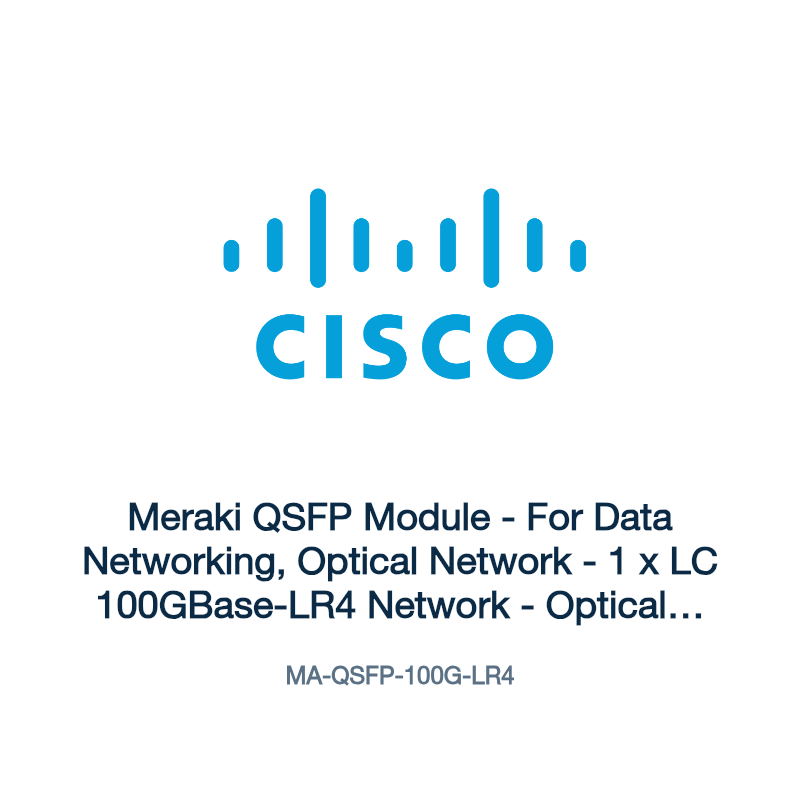 MA-QSFP-100G-LR4: Meraki QSFP Module