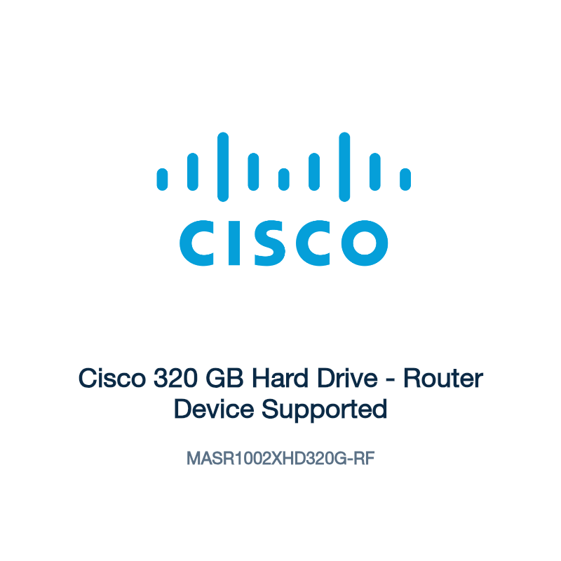 MASR1002XHD320G-RF: Cisco 320 GB Hard Drive