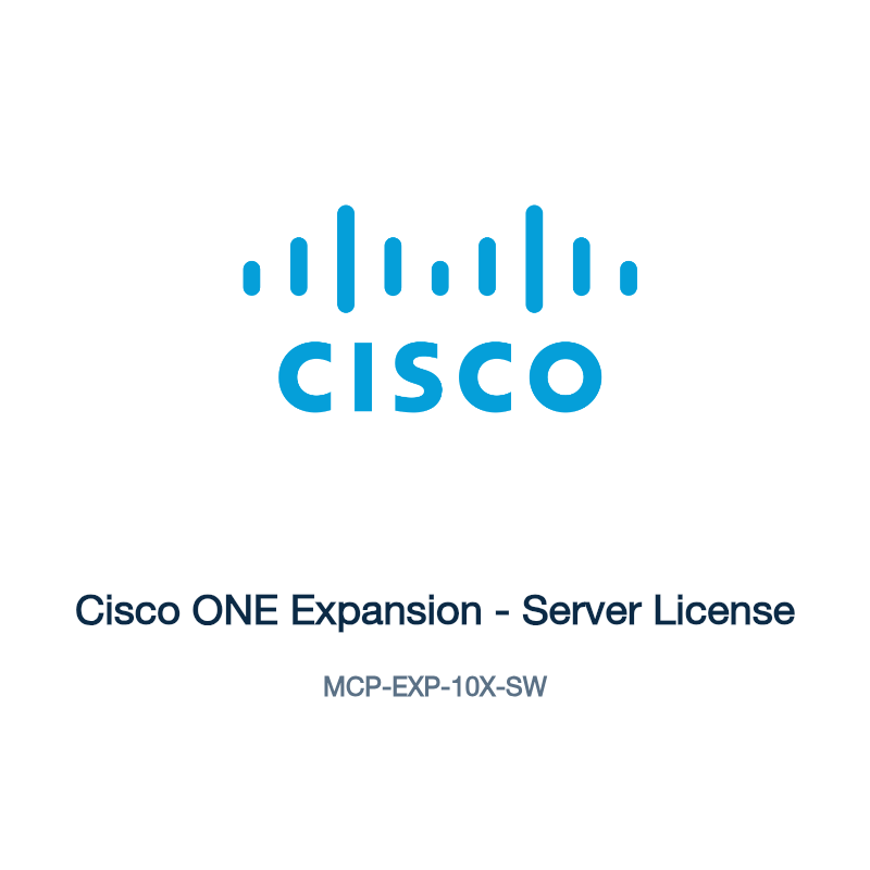 MCP-EXP-10X-SW: Cisco ONE Expansion
