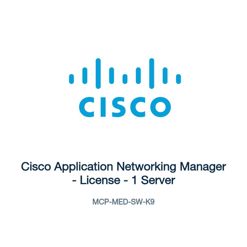 MCP-MED-SW-K9: Cisco Application Networking Manager