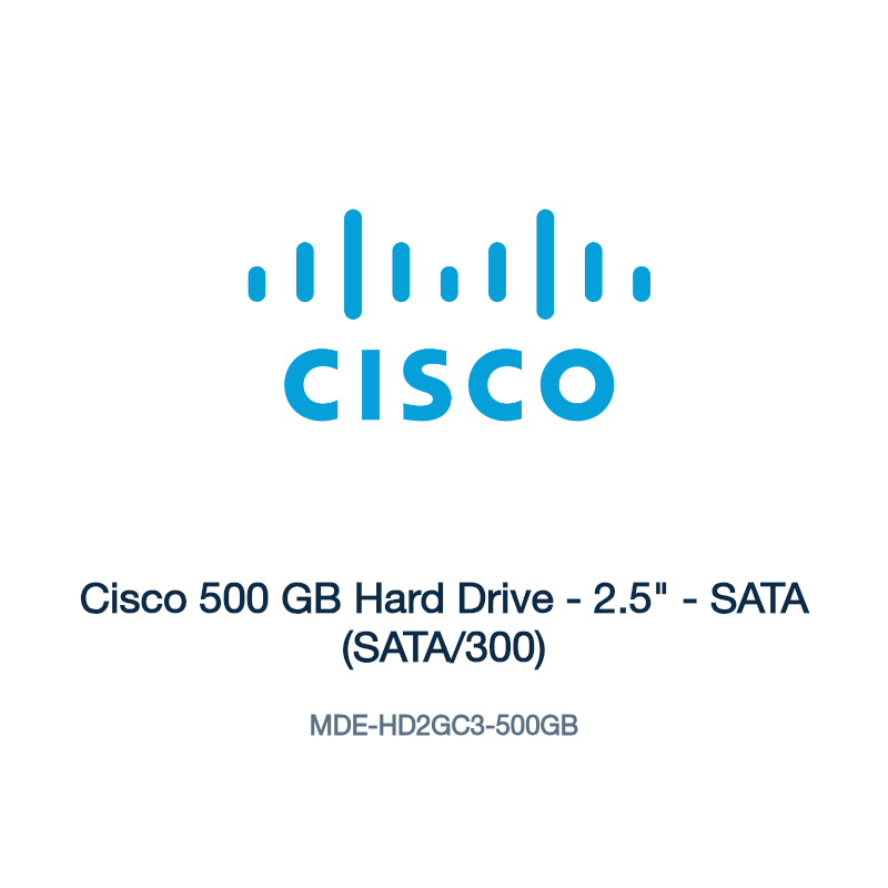 MDE-HD2GC3-500GB: Cisco 500 GB Hard Drive
