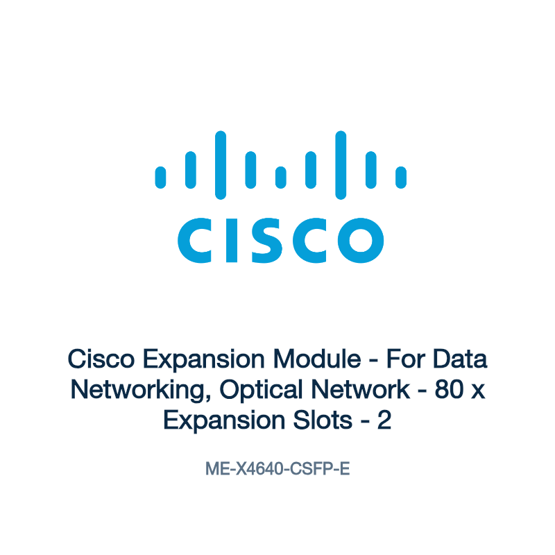 ME-X4640-CSFP-E: Cisco Expansion Module