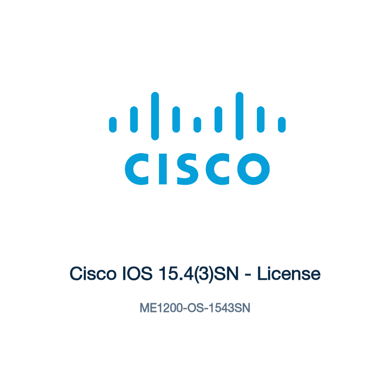 ME1200-OS-1543SN: Cisco IOS 15.4(3)SN