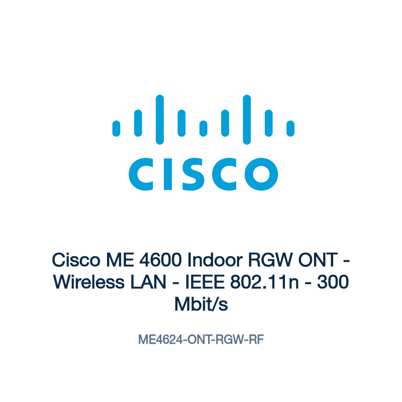 ME4624-ONT-RGW-RF: Cisco ME 4600 Indoor RGW ONT