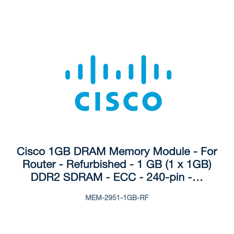 MEM-2951-1GB-RF: Cisco 1GB DRAM Memory Module