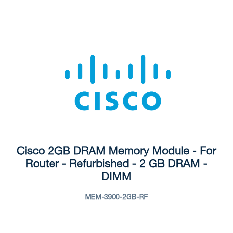 MEM-3900-2GB-RF: Cisco 2GB DRAM Memory Module