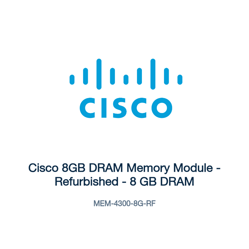 MEM-4300-8G-RF: Cisco 8GB DRAM Memory Module