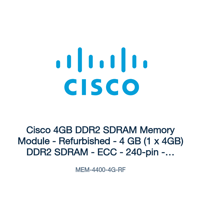 MEM-4400-4G-RF: Cisco 4GB DDR2 SDRAM Memory Module