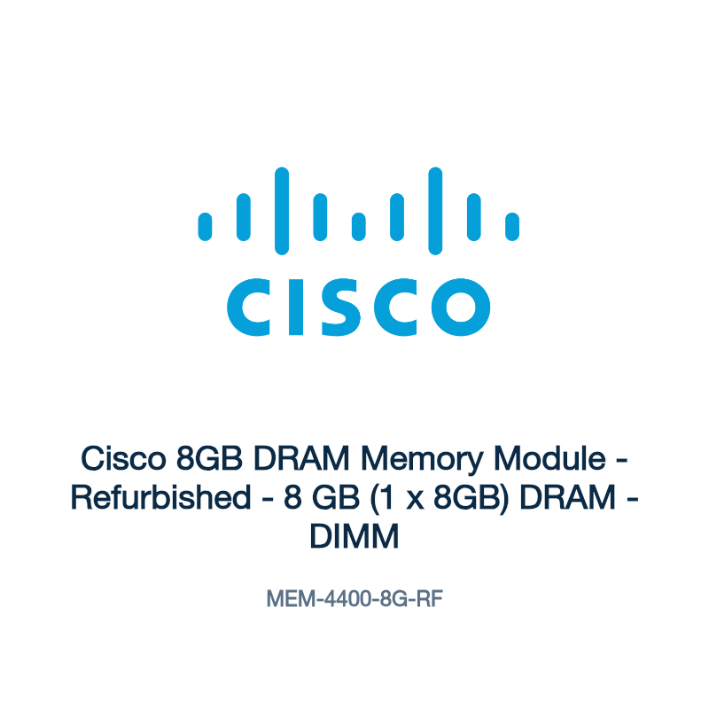 MEM-4400-8G-RF: Cisco 8GB DRAM Memory Module