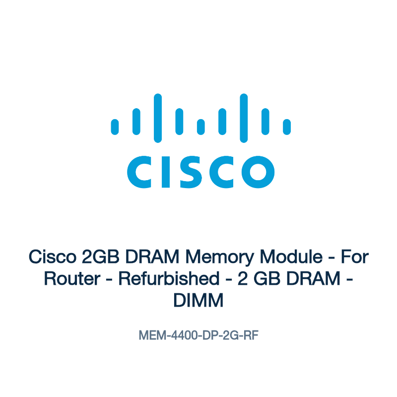 MEM-4400-DP-2G-RF: Cisco 2GB DRAM Memory Module