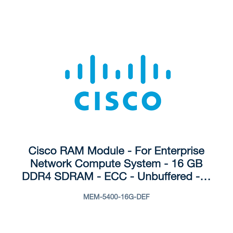 MEM-5400-16G-DEF: Cisco RAM Module