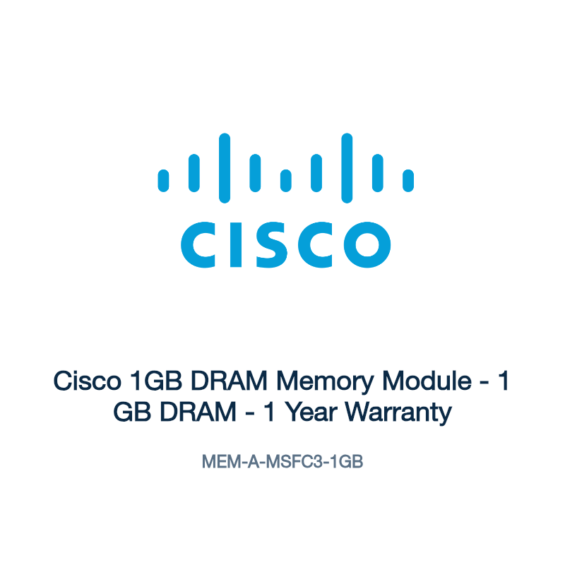 MEM-A-MSFC3-1GB: Cisco 1GB DRAM Memory Module