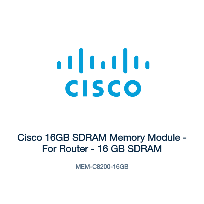 MEM-C8200-16GB: Cisco 16GB SDRAM Memory Module