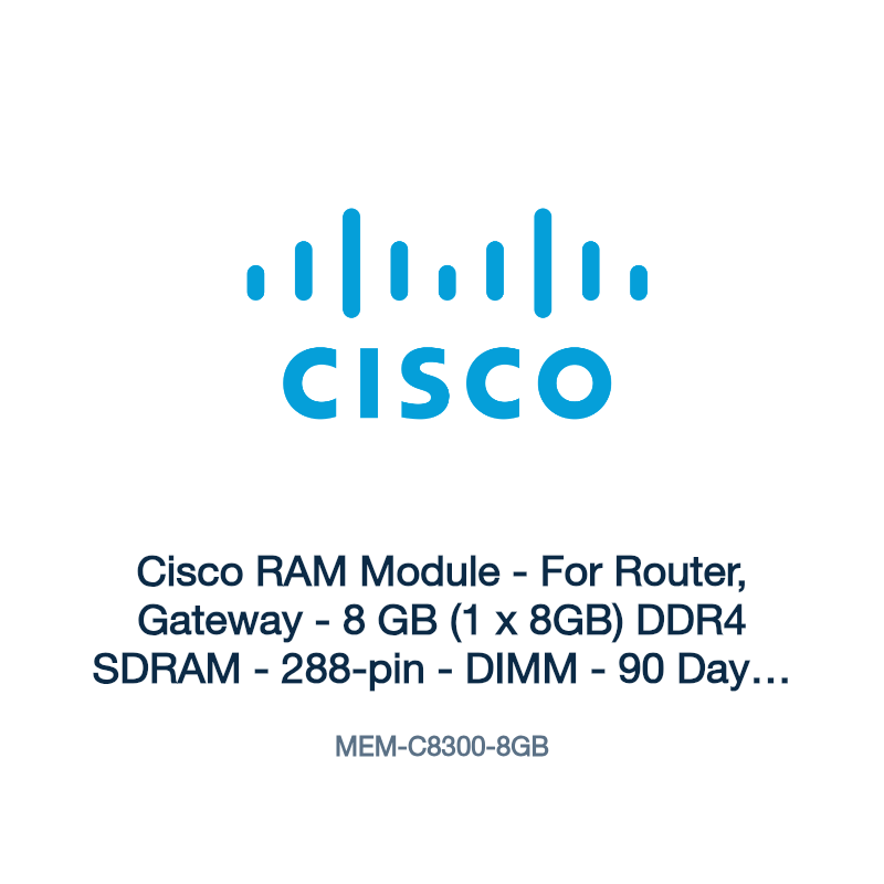 MEM-C8300-8GB: Cisco RAM Module