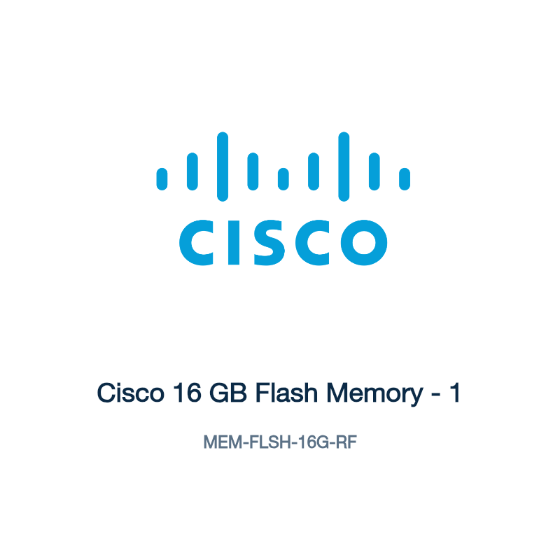MEM-FLSH-16G-RF: Cisco 16 GB Flash Memory
