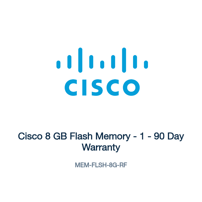 MEM-FLSH-8G-RF: Cisco 8 GB Flash Memory