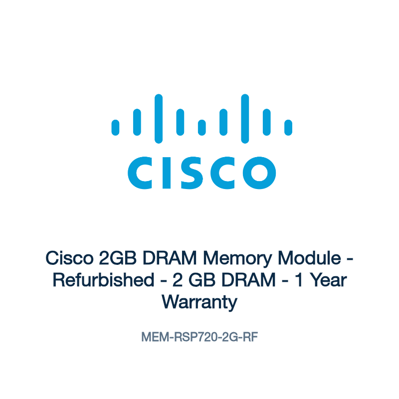MEM-RSP720-2G-RF: Cisco 2GB DRAM Memory Module