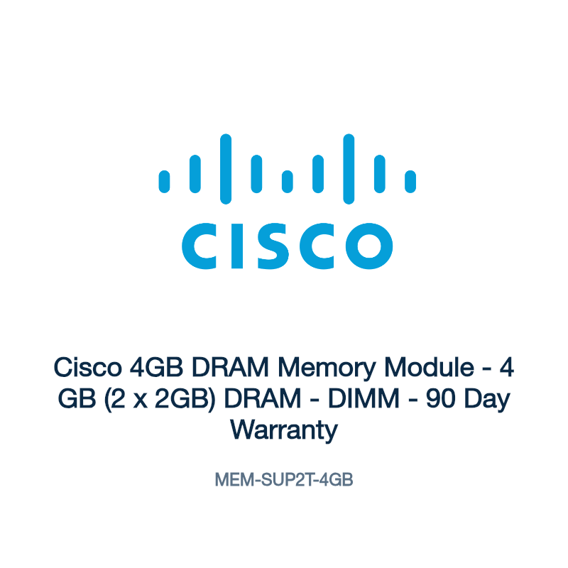 MEM-SUP2T-4GB: Cisco 4GB DRAM Memory Module