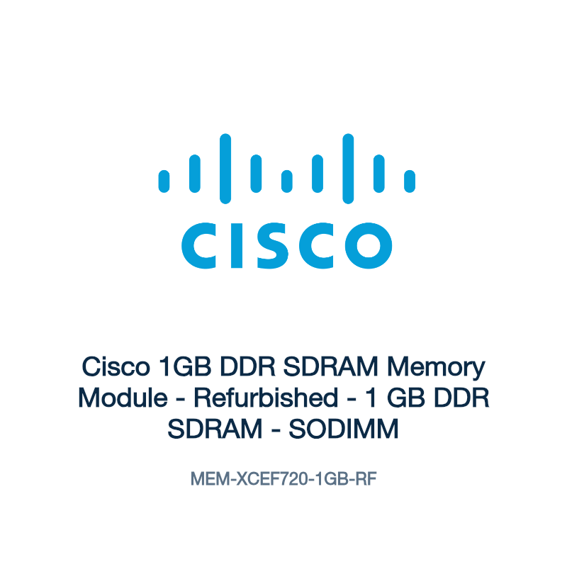 MEM-XCEF720-1GB-RF: Cisco 1GB DDR SDRAM Memory Module