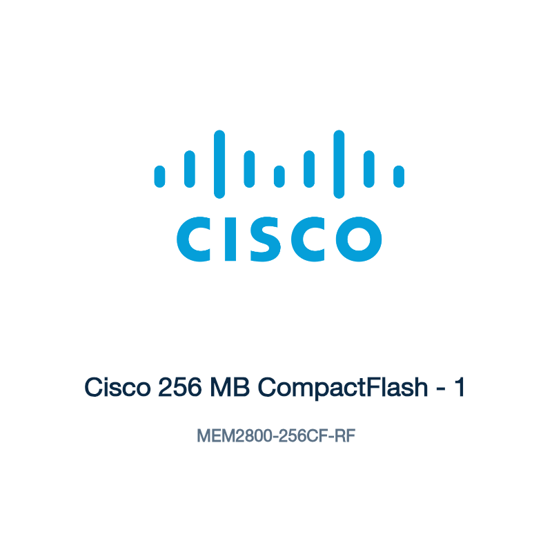 MEM2800-256CF-RF: Cisco 256 MB CompactFlash