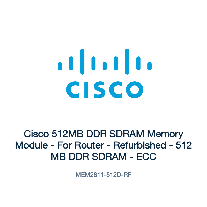 MEM2811-512D-RF: Cisco 512MB DDR SDRAM Memory Module