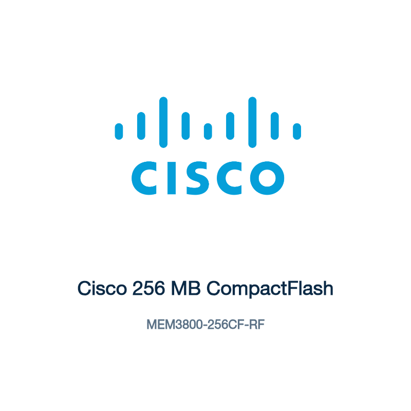 MEM3800-256CF-RF: Cisco 256 MB CompactFlash