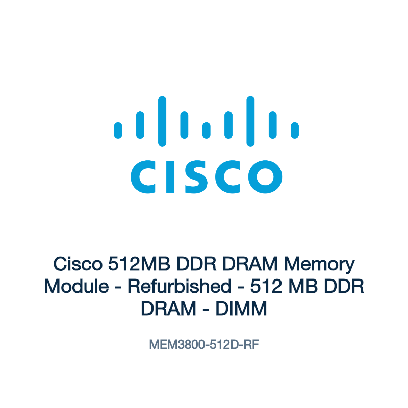 MEM3800-512D-RF: Cisco 512MB DDR DRAM Memory Module