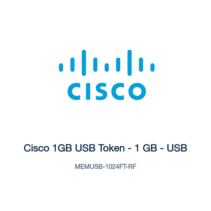 MEMUSB-1024FT-RF: Cisco 1GB USB Token