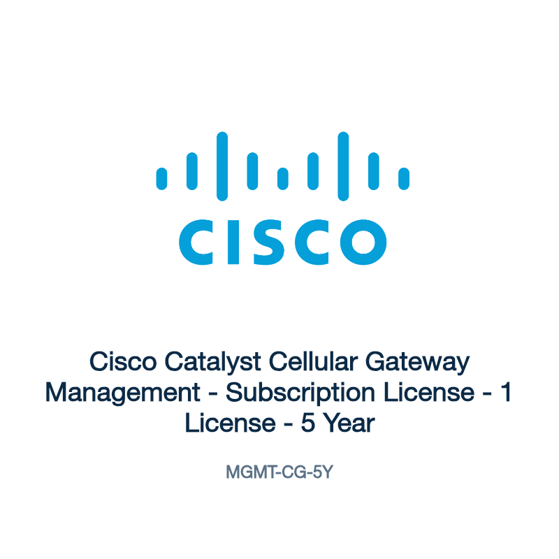 MGMT-CG-5Y: Cisco Catalyst Cellular Gateway Management