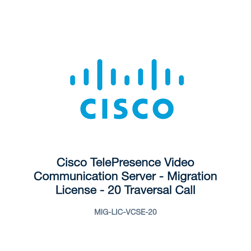 MIG-LIC-VCSE-20: Cisco TelePresence Video Communication Server