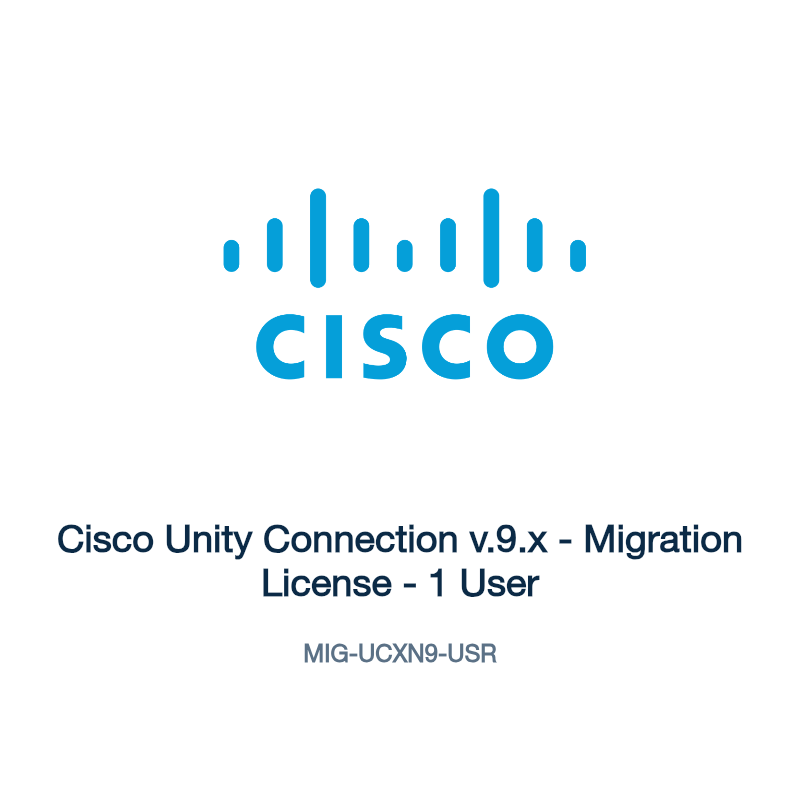 MIG-UCXN9-USR: Cisco Unity Connection v.9.x