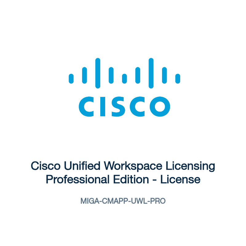 MIGA-CMAPP-UWL-PRO: Cisco Unified Workspace Licensing Professional Edition