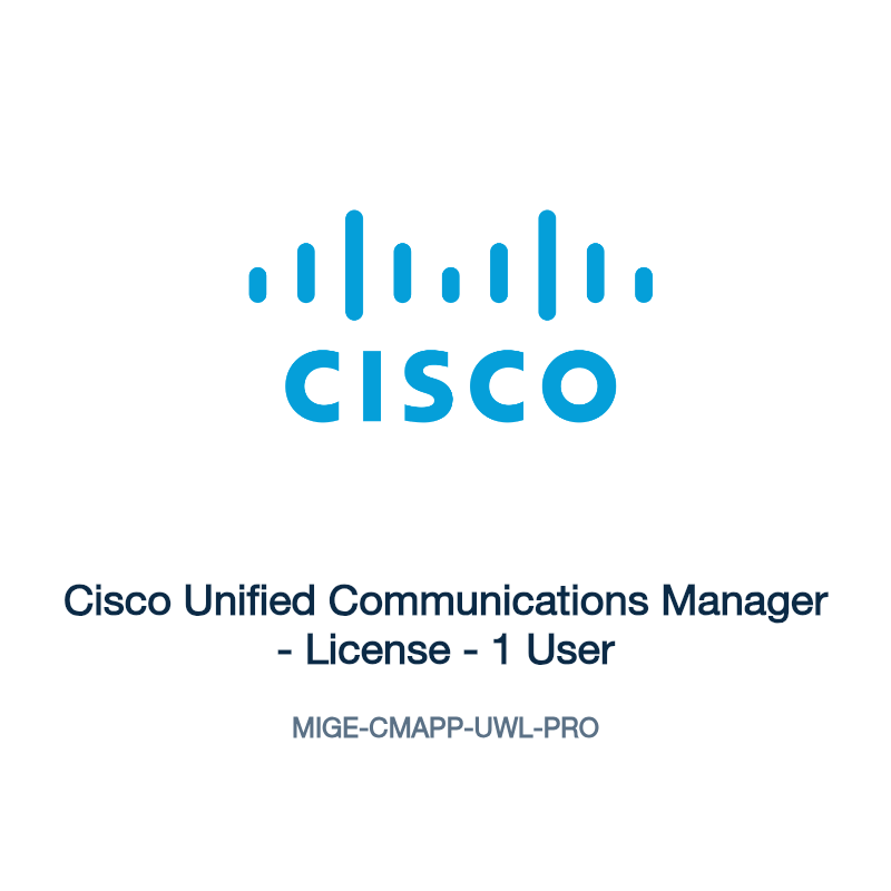 MIGE-CMAPP-UWL-PRO: Cisco Unified Communications Manager
