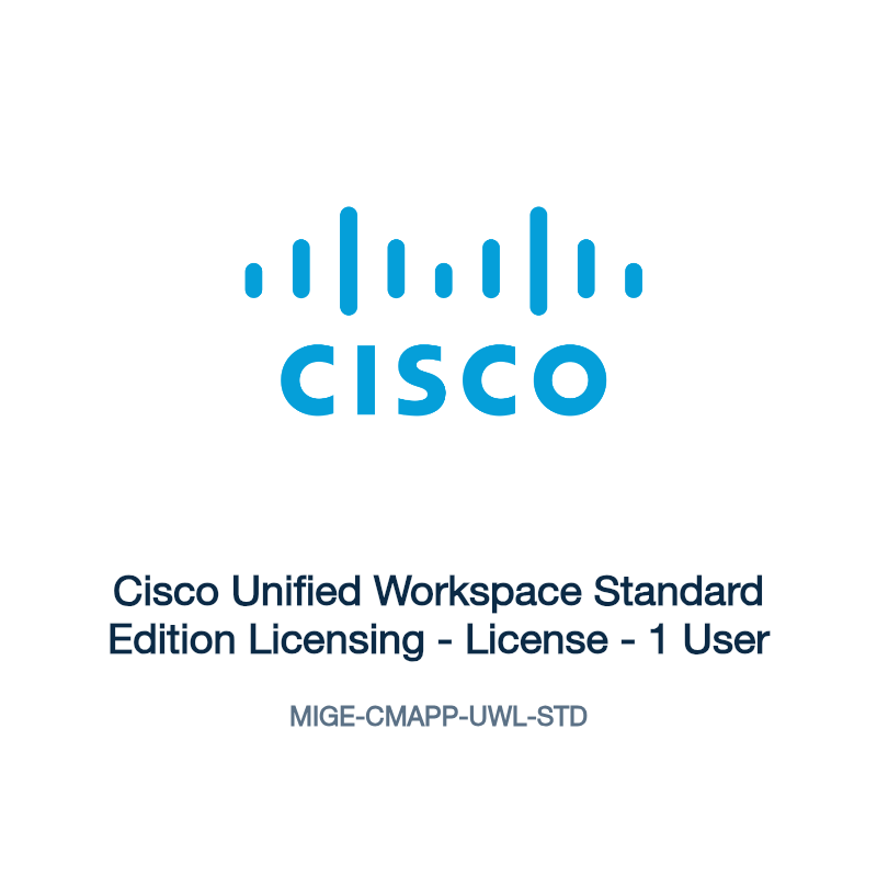 MIGE-CMAPP-UWL-STD: Cisco Unified Workspace Standard Edition Licensing