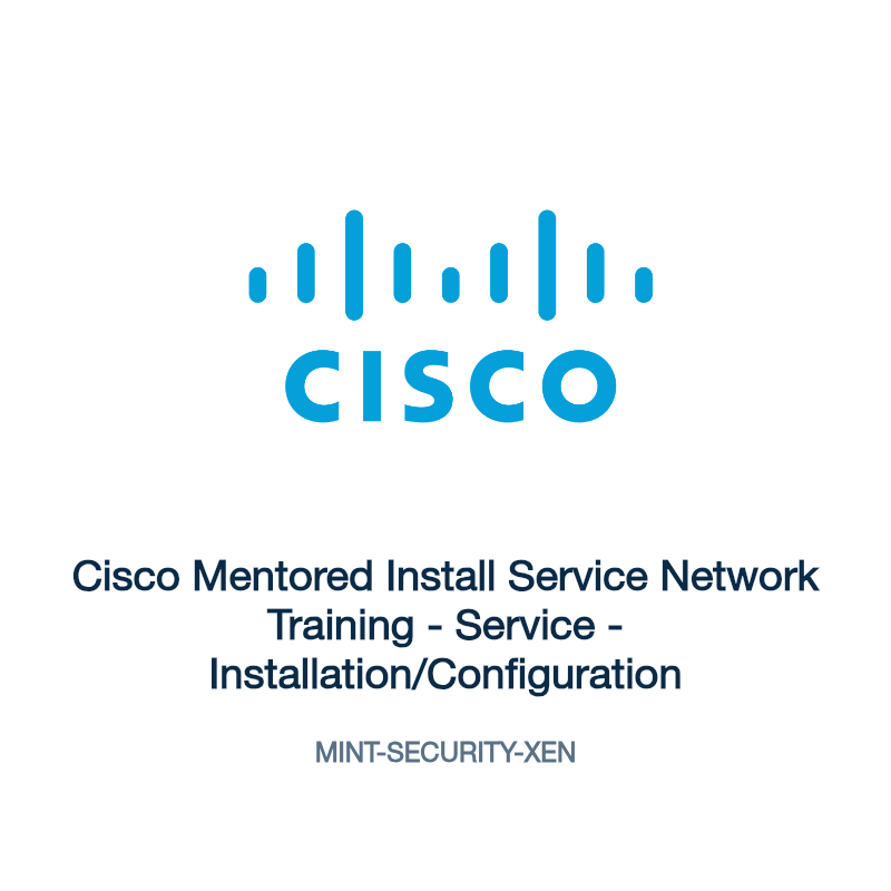 MINT-SECURITY-XEN: Cisco Mentored Install Service Network Training