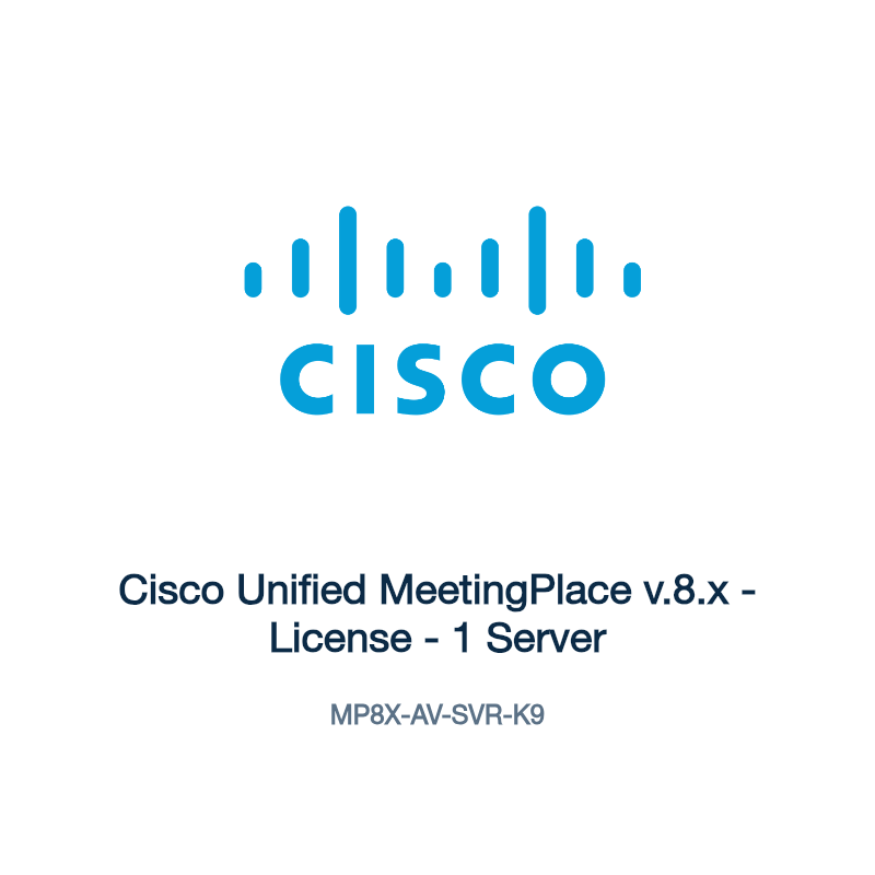 MP8X-AV-SVR-K9: Cisco Unified MeetingPlace v.8.x